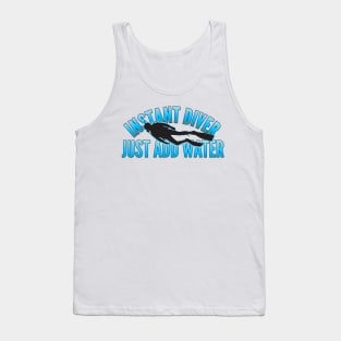 Scuba diving t-shirt designs Tank Top